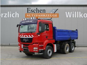 Camion benne MAN TGS 26.480 BB, 6x4, Klima, Blatt, Bordmatik