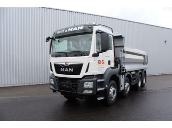 Camion benne MAN TGS 35.460 8x4 BB