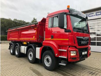 Camion benne MAN TGS 35.460 8x4 BB Kipper Meiller mit Bordmatik