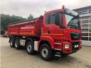 Camion benne MAN TGS 35.460 8x4 BB Kipper Meiller mit Bordmatik