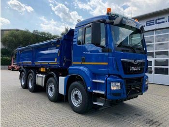 Camion benne MAN TGS 35.460 8x4 BB Kipper Meiller mit Bordmatik