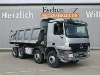 Camion benne Mercedes-Benz 4144 K, 8x4, Muldenkipper, Klima, Blatt