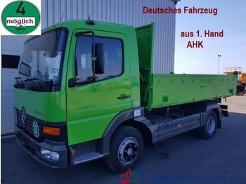 Camion benne Mercedes-Benz 818 Atego Meiller 3 S. 1.Hand AHK Deutscher LKW