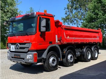 Camion benne Mercedes-Benz ACTROS 3241 8x4 Euro5 3Seitenkipper MEILLER