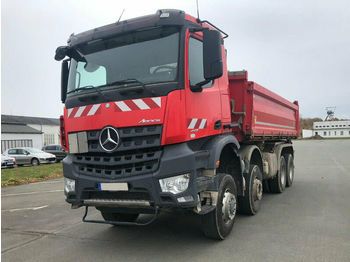 Camion benne Mercedes-Benz AROCS 4142 8x6 EURO6 DSK Meiller Kipper