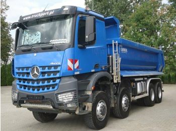 Camion benne Mercedes-Benz AROCS 4142 8x8 EURO6 Muldenkipper Carnehl TOP!