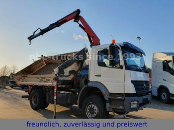Camion benne Mercedes-Benz AXOR 1833 * PALFINGER PK10501 * BLATT & BLATT