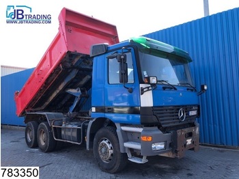 Camion benne Mercedes-Benz Actros 3335 6x4, 13 Tons axles, Manual, Steel suspension, Analoge tachograaf, Hub reduction