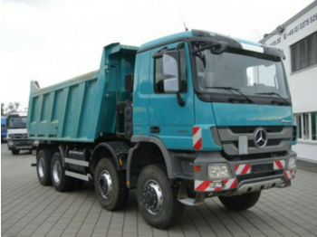 Camion benne Mercedes-Benz Actros 4141 8x6 4 Achs Muldenkipper Meiller 17m³