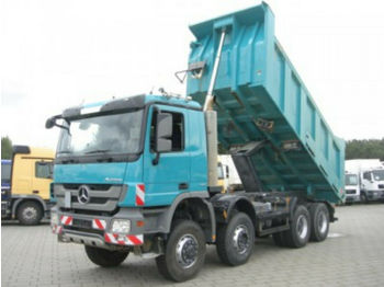 Camion benne Mercedes-Benz Actros 4141 8x6 4 Achs Muldenkipper Meiller 17m³