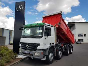 Camion benne Mercedes-Benz Actros 4141 K 8X4 Meiller manual gear Retarder