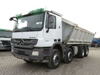 Camion benne Mercedes-Benz Actros 4141 K 8x4 4-Achs Kipper Carnehl