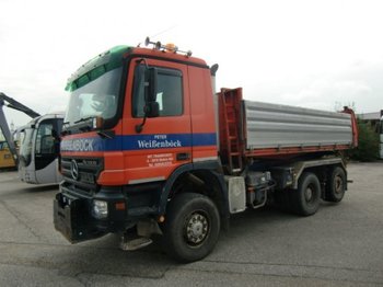 Camion benne Mercedes-Benz Actros 6x4 3-Seitenkipper,Retarder, Telligentschaltung Lenk und Liftachse
