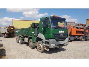 Camion benne Mercedes Benz Actros Axor 3236 Dump 8x4 Blatt Manual