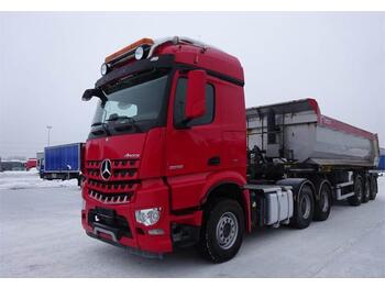 Camion benne Mercedes-Benz Arocs 2658LS - Siirtoteli PPV 6-aks yhdistelmä