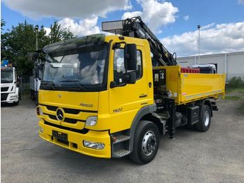 Camion benne Mercedes-Benz Atego 1622 K 2-Achs Kipper Kran