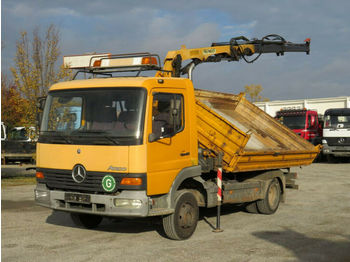 Camion benne Mercedes-Benz Atego 815 K 2-Achs Kipper Kran