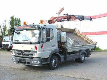 Camion benne Mercedes-Benz Atego 822 K 2-Achs Kipper Kran