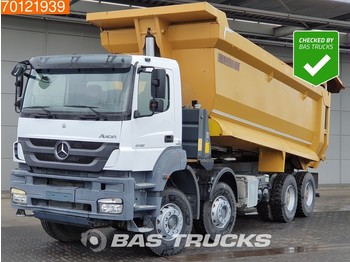 Camion benne Mercedes-Benz Axor 4140 B 8X4 Manual SteelSuspension Big-Axle Euro 5