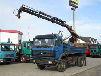 Camion benne Mercedes-Benz SK 1824 AK 4x4 2-Achs Allradkipper Heckkran