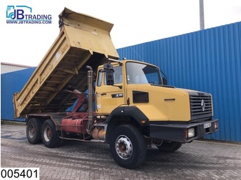 Camion benne Renault CBH 385 6x4, Manual, Steel suspension, Hub reduction