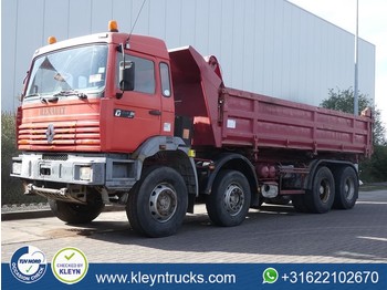 Camion benne Renault MAXTER 340 8x4 full steel