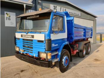 Camion benne Scania 112M 320 6x4 meiller tipper