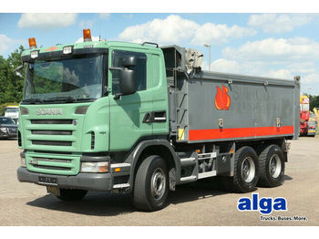 Camion benne Scania G480CB6x4, Mulde 17m³, Plane, 16-Schalter,Euro 4