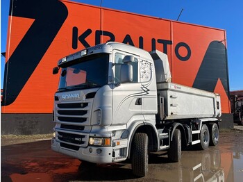 Camion benne Scania R 560 8x4