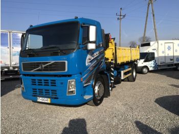 Camion benne VOLVO FM 260 FH FL Nowy kiper + HDS Dzwig żuraw HIAB