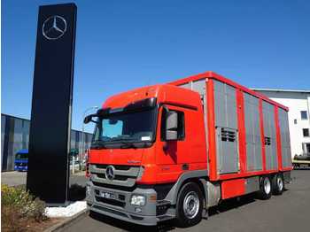 Camion bétaillère Mercedes-Benz Actros 2544 L 6x2 Viehtransporter Ka-Ba 2 Stock