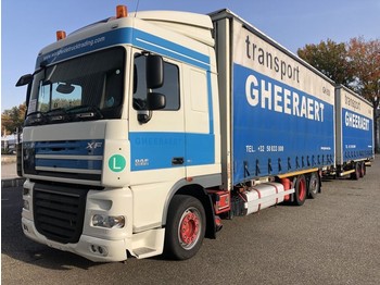 Camion fourgon DAF XF 105 410 + EURO 5 + 2 X TANK + 6X2 + VOLUME 115M3 + 3 PIECES IN STOCK