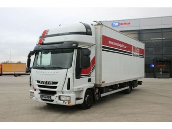 Camion fourgon Iveco EUROCARGO 75E18,SLEEPING BODY, HYDRAULIC LIFT