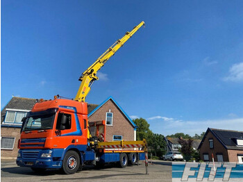 DAF FAS 85.360 FAS CF85/360 - open laadbak - HIAB 477 - camion grue