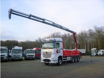 Camion grue Mercedes Arocs 3748 8x4 Euro 6 + Palfinger PK22002 EH