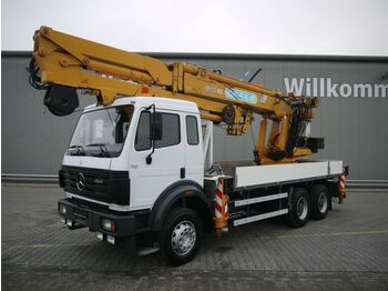 Camion grue Mercedes-Benz SK 2527 BB 6x4*Dachdecker*Effer 62-2S*Winde*Funk