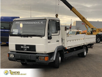Camion plateau MAN 8.163 + Manual