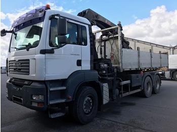 Camion plateau MAN TGA 26.360 PLATEAU/GRUE