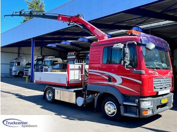 MAN TGL 8.210 Fassi F65 + 2x Extra function - camion plateau