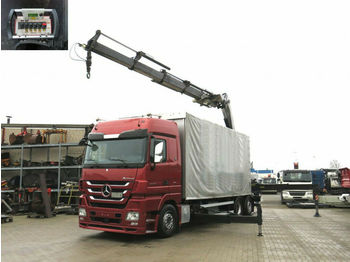 Camion plateau Mercedes-Benz Actros 2546 L 6x2 Pritsche Heckkran Fassi 560 (