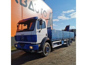 Camion plateau Mercedes-Benz SK 2531 6x2 HIAB 100