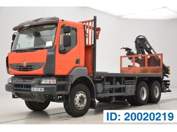 Camion plateau Renault Kerax 370 DXi - 6x4