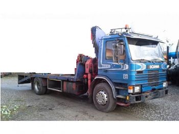 Camion plateau Scania