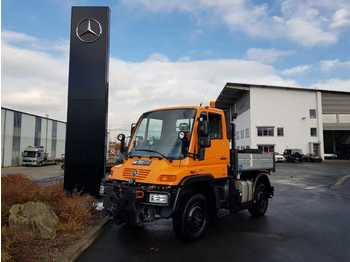 Unimog Mercedes-Benz U300 4x4 Hydraulik Standheizung  - Camion plateau