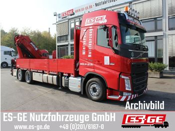 Camion plateau Volvo FH 466 CHH-LOW 6x2 mit MKG HLK 531HP a5