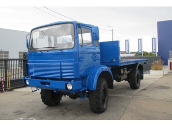 Camion plateau ridelle Magirus-Deutz 168M11FAL 4X4 (iveco 110-16)