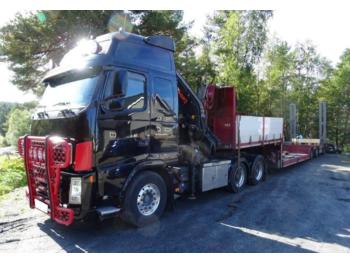 Camion plateau ridelle Volvo FH520