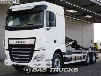 Camion porte-conteneur/ caisse mobile DAF XF 480 6X2 NEW! HYVA 26-tons Hooklift Full Safety Options!