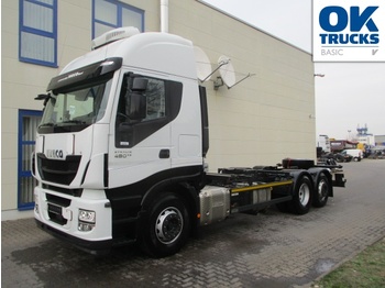 Camion porte-conteneur/ caisse mobile Iveco Stralis AS260S48Y/FPCM