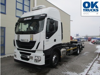 Camion porte-conteneur/ caisse mobile Iveco Stralis AS260S48Y/FPCM